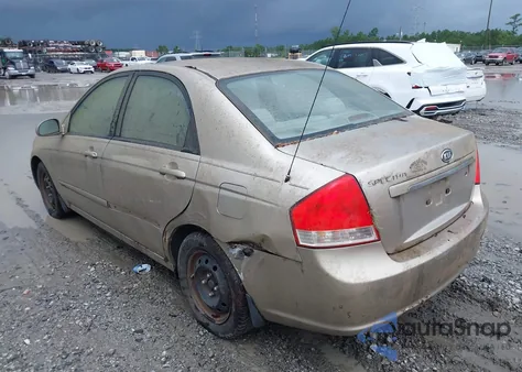 2007 Kia Spectra Ex из США, поврежденный, VIN KNAFE121375386446